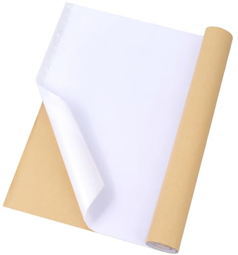 CABODYALS 154cm Weißer Selbstklebender Samt Reparaturflicken Flock Trägerpapier Zum Aufkleben Auf Klebrigen Einfarbigen Tapetenstoff Für Kunst In Schmuckkästen Schubladen Möbeln Heimwerkerarbeiten