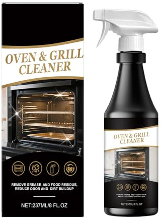 Spray De Nettoyage Professionnel Pour Grill,Nettoyage De Microondes Grill,Élimine Suie & Graisse Brûlée,Pour Fours Traditionnels,Inserts Et Barbecues,237ML