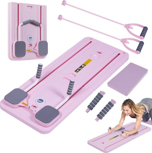 Taylor & Brown Pilates Board at Home – Mini Pilates Reformer Board & Reformer Pilates Machine – Compact Reformly Pilates Board for Effective Workouts