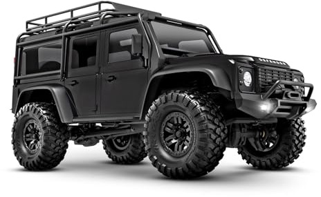 TRAXXAS TRX-4M 1/18 LD Land Rover Defender Schwarz Scale-Crawler inkl. Akku/Lader 4WD RTR