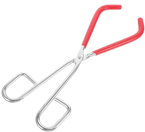 GRADENEVE Lab Stand Clamp Holder for Test Tube and Flask, Iron Material Strong Clamp Force and Ergonomic Design, for Laboratory Work and Research Projects