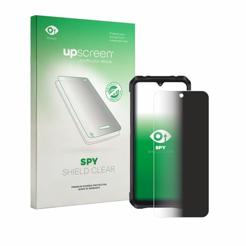 upscreen Anti-Spy Blickschutzfolie für Cubot King Kong Power 5 Made in Germany, Privacy Screen Displayschutz-Folie [Sichtschutz, Blaulichtfilter]