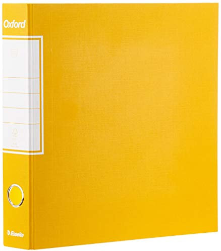 Esselte Business-Ordner mit Hebelmechanik und Aufbewahrungsschachtel Dorso 5 cm gelb