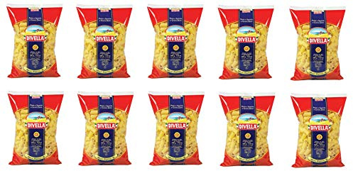 10x Pasta Divella 100% Italienisch N°18 mezzi Rigatoni 500g