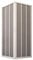 Duschkabine FLEX, Eckfalte, 80 x 80 x 185 h. Reduzierbar