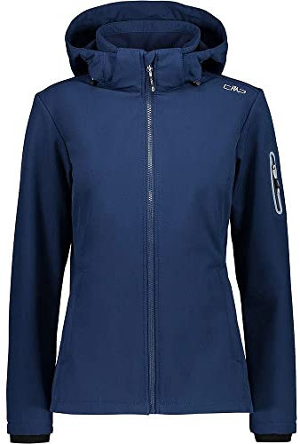 CMP Damen Windproof And Waterproof Softshell Jacket Wp 7.000 Jacke,Blau,D48
