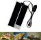 Tapis Chauffant Reptile, PeSandy 28x15CM Tapis Chauffant Terrarium Réglable avec Contrôle De La Température pour Reptiles -Tortue, Serpents, Lézards, Geckos, Araignées -Tapis De Sécurité Pour Aquarium