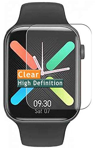 Vaxson 3 Stück Schutzfolie kompatibel mit K8 IWO Max smart watch Smartwatch Display folie folien Displayschutzfolie ( nicht Panzer Schutz Glas folie SchutzGlas nicht PanzerGlas ) Neue
