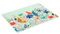 Muldale Elsie's Garden MD09WS Planche à découper en verre trempé antidérapant pour plan de travail de cuisine Protection idéale des surfaces de travail ou de table Vert rosée