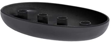 Storefactory GRÖNDAL Glossy Black Candlestick