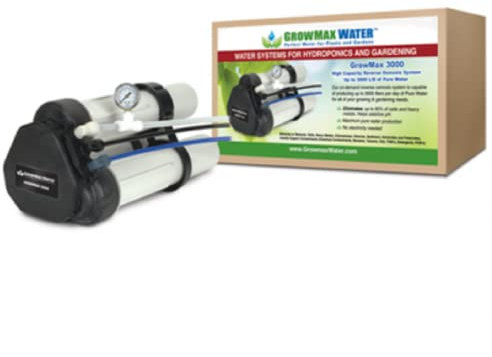 GrowMax 3000. Sistema de Osmosis Inversa para riego de Jardines e hidroponía.