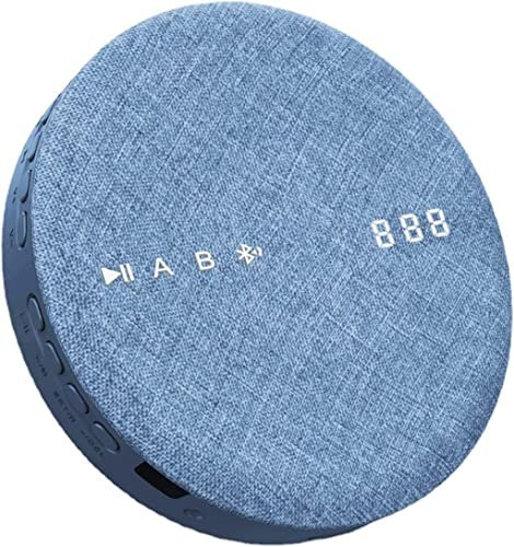 Portable CD Player with Speaker, Bluetooth Walkman CD Music Player, Personal Compact Mini MP3 Player, Home Audio Boombox with Remote Control, HIFI Stereo, Support CD MP3 USB AUX Input A