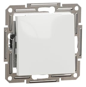 Schneider Electric Asfora Wippsschalter, Unterputz, Schraubklemmen, 10AX, 250V, weiss, Artikelnummer EPH0170121D