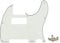 SHENGSUI Ivory 3Ply 8 Hole Tele Mini Humbucker Pickguard with Screws Fit USA/Mexican Fender Telecaster Humbucker Pickguard Replacement