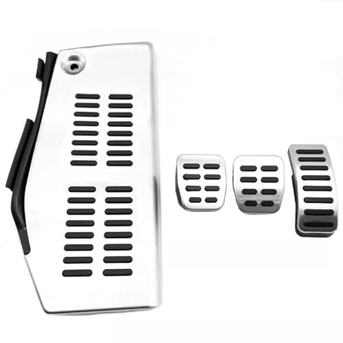 Fußstütze Pedalkappen Fuel Bremse Fußpedal Accelerator Abdeckung Fußbett Für Seat Golf MK3/MK4 Vento Lupo Polo MT Skoda