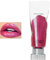 Glitter Lip Gloss Shimmering Lipsticks, Non-Stick Cup Rose Red Lipstick, Highly Pigmented Long Lasting Liquid Lipstick Lip Gloss Metallic Pink Lip Stain, Gift for Women & Girls