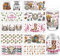 arricraft 10 Blatt UV DTF Cup Wrap, 10 Stil West Theme Cowboy Boots Cow Skull Rub On Transfers PVC-Papier Wasserdichte Rub-Abziehbilder Für DIY 16OZ Glasbecher Möbel Holzhandwerk