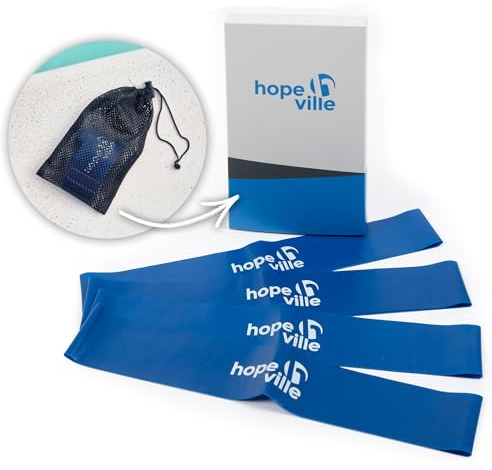 HOPEVILLE Handtuchbänder für Sonnenliegen, 4 Stück extra leichte Strandtuchhalter für Schwimmbad, Kreuzfahrten und Strand inklusive einem praktischen Beutel
