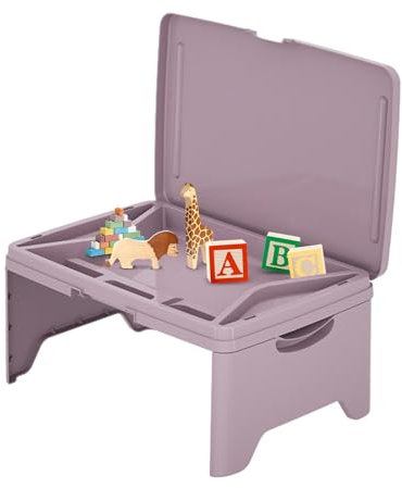 gifyym Folding Lap Desk - Foldable Laptop Desk | Portable Lap Desk Bed Table | Lightweight Folding Lap Desk | Laptop Stand Bed Tray | Lap Desk for Working, Writing and Drawing