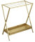 XXAD553TY Regenschirmständer Nordic Gold Metall Regenschirm Regal Home Hotel Regenschirm Eimer Kreative Eisen Haken Design Lagerung Rack Faltbare Regenschirm Halter Regenschirm Halter(Gold)