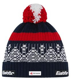 Eisbär Norrak Pompon Ski Austria Mütze