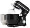 Kitchen in the box Small Stand Mixer, Mini Food Mixer for Baking with Two 3.5L Bowls, Dough Hook, Whisk, Beater, 10 Speed Settings Portable Lightweight for Daily Use (Black)