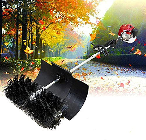 Electric Motor 52CC 2.3HP 2 Stroke Gas Power Cleaning Sweeper Broom Brush Cleaner Air Cooled
