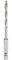 sourcing map Brad Point Drill Bits 4mm(5/32) Dia 1/4 Hex Shank Drill Metric Brad Point 1.69 Drilling Depth Spiral Twist Drill Bits for Carpenter Woodworking Plastic Rubber, Silver