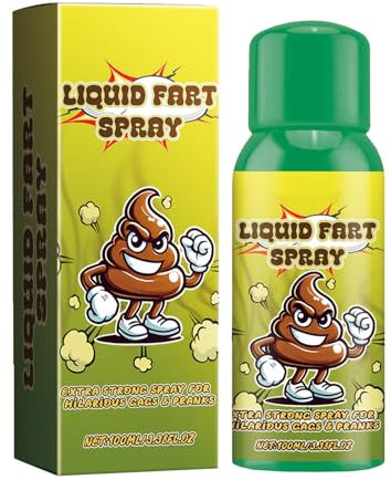 GNAUMORE Spray de Caca de Broma,Spray Broma Pedo,Fart Spray Prank,Spray Fetido Broma,Spray de Pedos Broma Olor,Aerosoles de Broma para Pedos,Spray Olor Fetido Fart 1PC