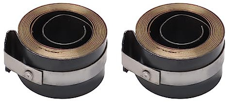 Baxnore 2 Pcs Drill Press Return Spring, Quill Feed Coil Replacement for Bench Drills, Spring Steel Construction, Horizontal Vertical Drilling Machine Accessories