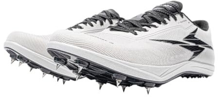 Fooceoute Zapatillas Clavos Atletismo,Zapatillas con Clavos,Zapatos Picos De Atletismo Unisex,Ligero Y Ajustado,Adecuado para Carreras De Larga Distancia,Vallas Y Entrenamiento