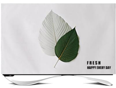 LDLCYCN I,45in, TV-Schutzabdeckung Mit Muster Staubdichter Bildschirm Kratzschutz TV-Abdeckung Display Schutzabdeckung Für LCD/LED TV Wohnzimmer Dekoration Abdeckung Waschbar