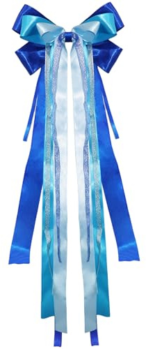 MBSIVSA Schultüte Schleife,60CM Schultüte Mädchen Junge, Deko Zuckertüten Schleife zur Einschulung, Big Ribbon Bow für Geburtstag, Hochzeit, Babyparty, Weihnachten, Schulanfang, Einschulung