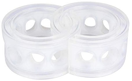 2pc Tipo TPE A-F Transparente Almohadilla de Amortiguador de Retención de Muelle Tipo de Cojín de Potencia(D)