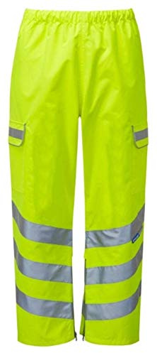 PULSAR P206TRS Waterproof Over Trouser, Yellow, X-Large, 29