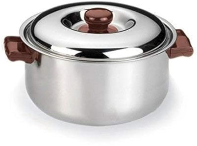 Vinod Stainless Steel Casserole - 1000 ml, 1Pc, Multicolour