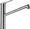 SCHOCK | Miscelatore Vitus Tre Vie per Acqua Filtrata con Canna Interna Separata e Doccetta Estraibile, Acciaio Inox Massiccio, h 309mm