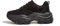 LUCKY STEP Zapatillas Deportivas de Plataforma Gruesa para Mujer Zapatos de Paseo Informales con Cordones (Negro, 8US-38EU-5UK)