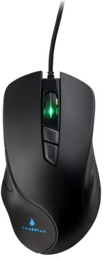 SureFire Martial Claw Gaming Maus mit RGB-Beleuchtung, PC Maus mit 7 programmierbaren Tasten, Maus kabelgebunden, 7.200 DPI Computermaus mit 1,8m Kabel