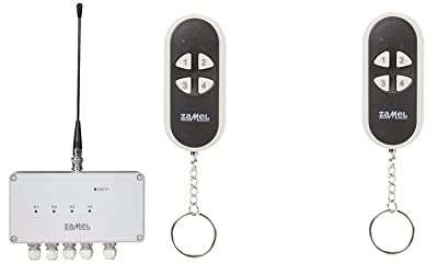 ETERO Funkschalter Set mit Sender, 4-Kanal, RWS-211C/N & Zamel P- 258/4 Fernbedienung