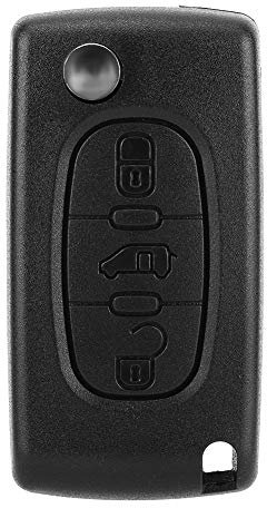 3 Boutons Voiture Télécommande Porte-Clés étui de Protection Coque de Remplacement pour pour Berlingo clé Expédition clé Fob Berlingo van