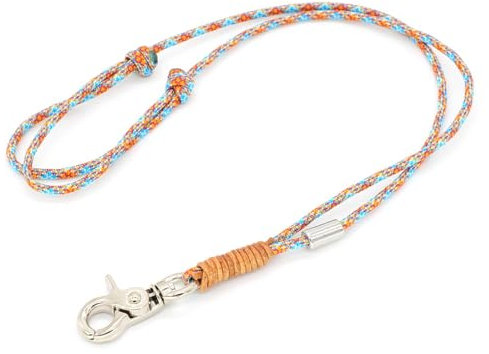 PFEIFENBAND | Poseidon | verstellbar | Umhängeband mit kleinem Karabiner für Hundepfeife oder Schlüssel | Schlüsselband | Keychain | handgefertigt