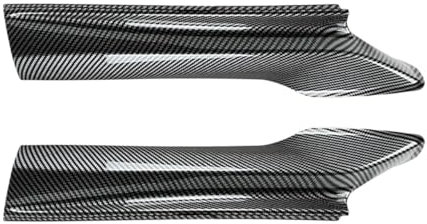 Für B&MW 5 Series F10 F11 2010 2011 2012 2013 2014 2015 2016 Auto Vordere Stoßstange Seite Spoiler Diffusor Splitter Frontspoiler (Farbe : Carbon Pattern)