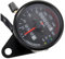 CGEAMDY 0-160 KM/H 12V GPS Motorrad Tachometer, Wasserdichte LED-Anzeige Velometer Kilometerzähler mit Kontrollleuchten Hintergrundbeleuchtung, für Auto Motorrad