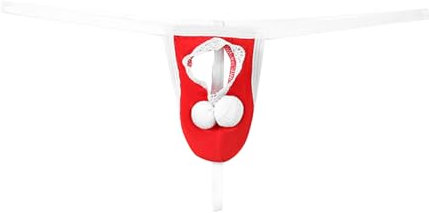 Tanga Herren Weihnachten Sexy Lustige Strings Bequeme Slip Tanga Leicht Tanga Mode Weihnachts Geschenke Unterwäsche Garn Männer Unterhose Personalisiert Reizwäsche