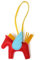 JINZHOUFZ Engel Pegasus Tasche hängende Ornamente, niedlicher Internet-Pony-Anhänger, Auto-Schlüsselanhänger, Tasche, hängende Ornamente für Damen, Rot/Ausflug, einfarbig (Getaway Solids), 9.4x3.5x1