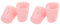 Cabilock 2sets Silicone Measuring Cups Measurement Markings Nesting Baking Cups 2pcs*2