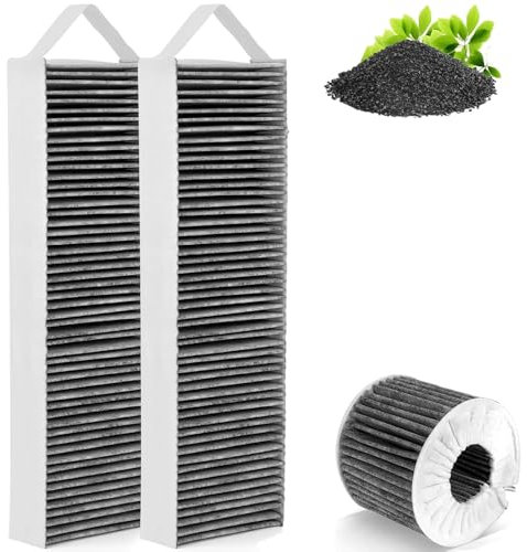 2 filtros de carbón activo para Bora Pure/X Pure/S Pure/S Pure,PUAKF Accesorios Filtro de repuesto Filtro de carbón activo de alta calidad para su placa de recirculación PURU o PUXU