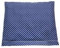 Kirschkernkissen mit waschbarem Baumwollbezug – Wärmekissen 400g (19x18cm) – Blau mit weißen Punkten – 100% natürliche Wärme- & Kältetherapie