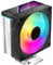 Jungle Leopard KF400X Colorful LED 4 Heat Pipes CPU Cooler with 4PIN PWM 800-1800RPM Quiet Fan,for Intel LGA 2011/115X/1200/1366/1700/1851,for AM4/AM5 (BK)